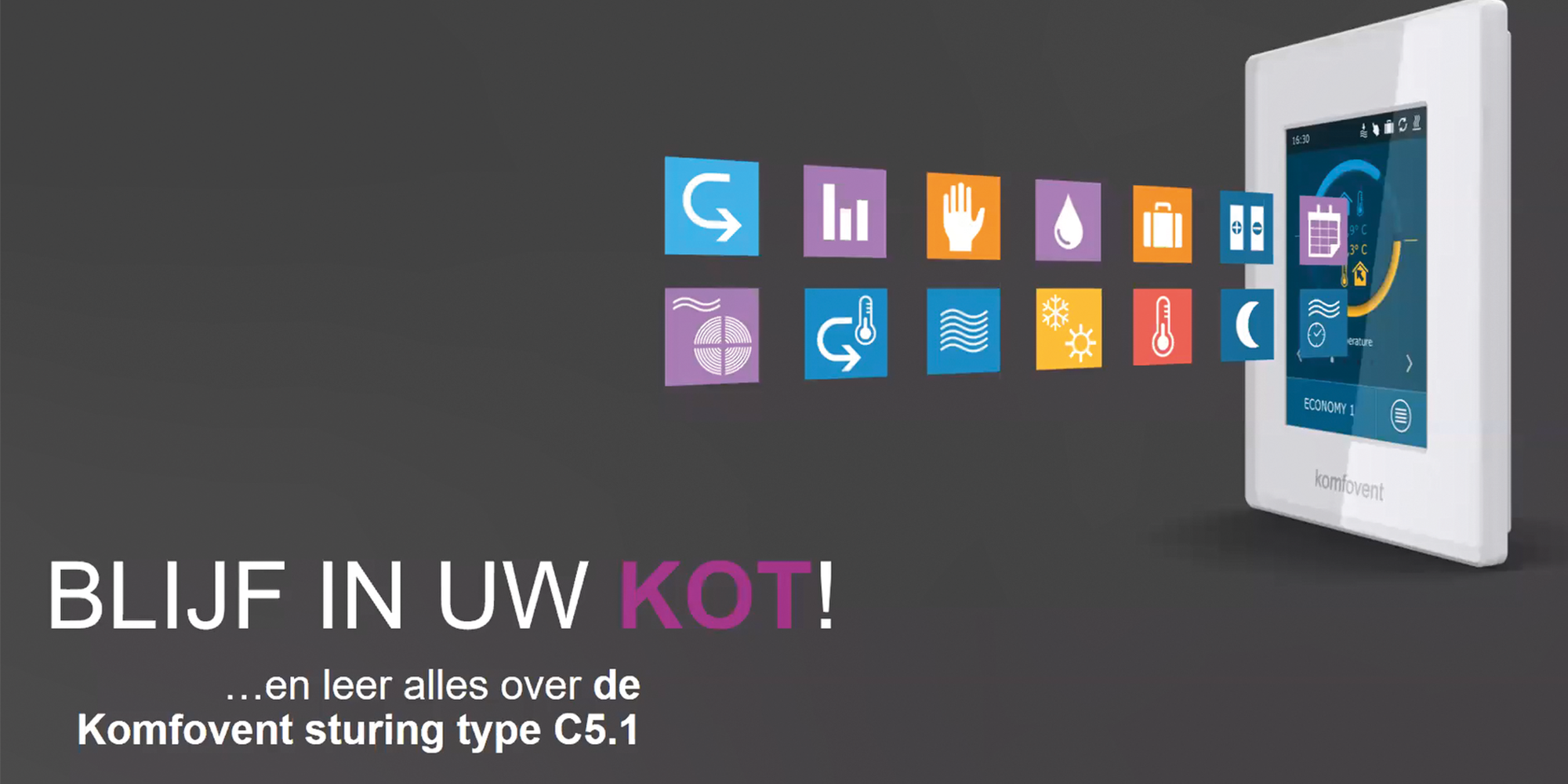 C5.1-sturing van Komfovent
